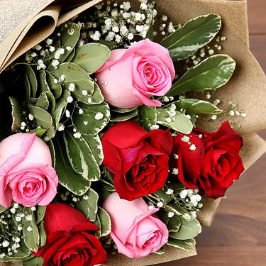 Stolen Kisses: Bouquet of 6 Roses